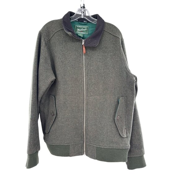 Woolrich Other - Woolrich Mens Outdoor Wool Jacket M Green Made In China